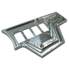 Raw Silver | RZR Billet Dash Switch Panel Kit 8 Hole