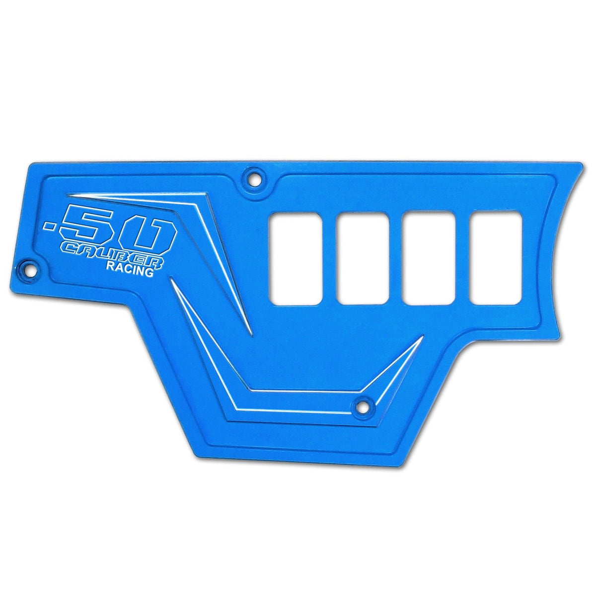 Voodoo Blue | RZR Billet Dash Switch Panel Kit 8 Hole
