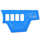 Voodoo Blue | RZR Billet Dash Switch Panel Kit 8 Hole