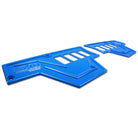 Voodoo Blue | RZR Billet Dash Switch Panel Kit 8 Hole