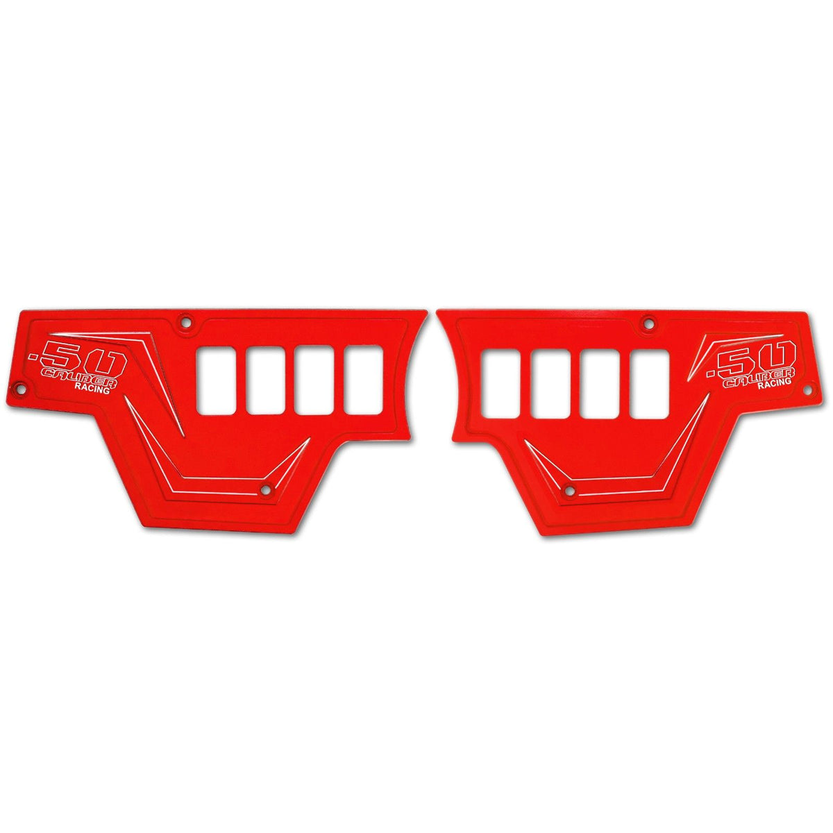 Red | RZR Billet Dash Switch Panel Kit 8 Hole