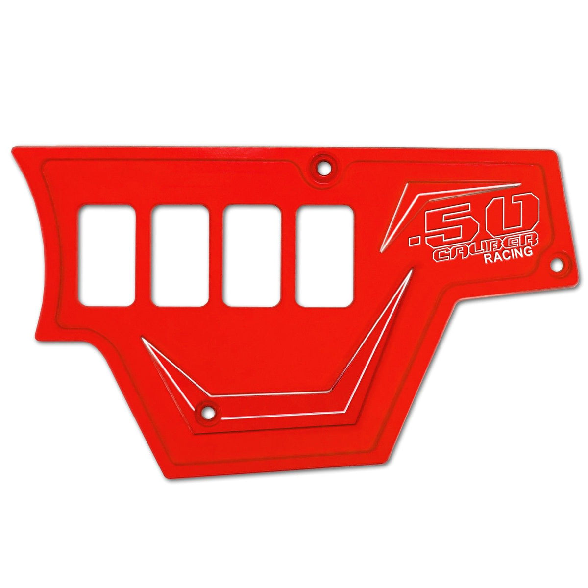 Red | RZR Billet Dash Switch Panel Kit 8 Hole