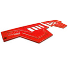 Red | RZR Billet Dash Switch Panel Kit 8 Hole