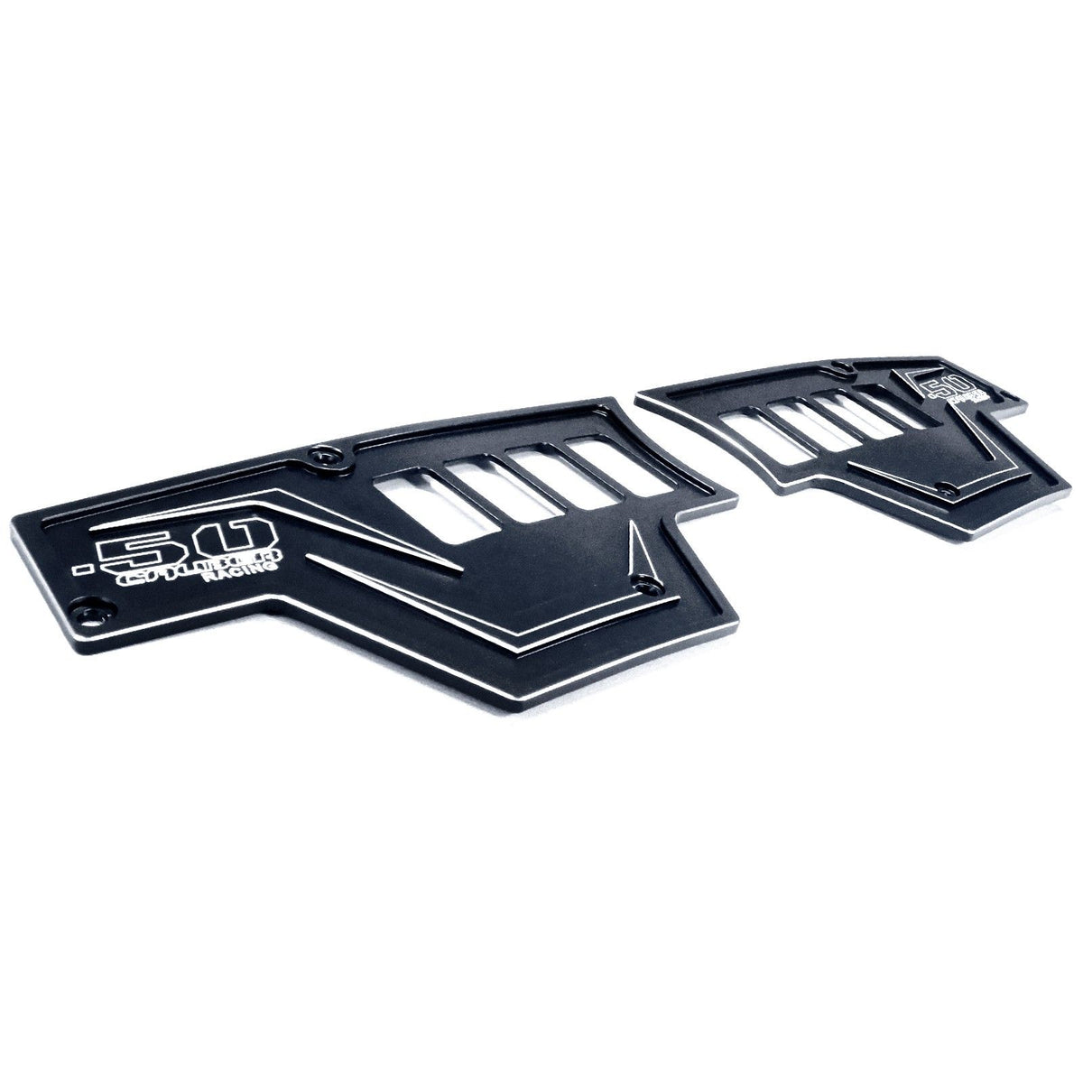 Black | RZR Billet Dash Switch Panel Kit 8 Hole