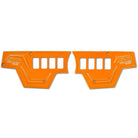 Orange | RZR Billet Dash Switch Panel Kit 8 Hole