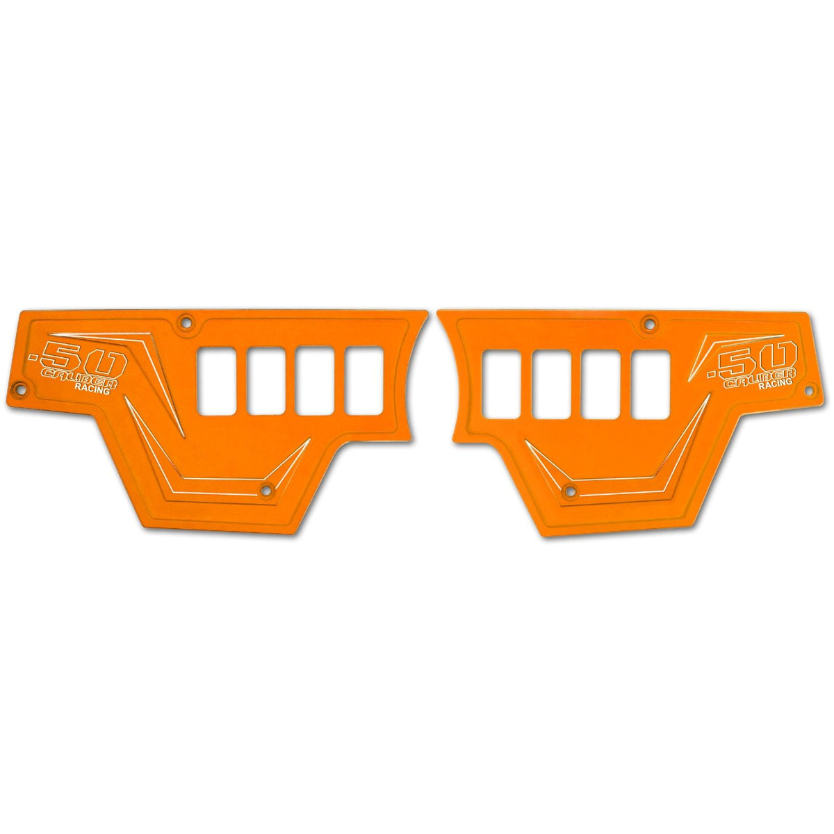 Orange | RZR Billet Dash Switch Panel Kit 8 Hole