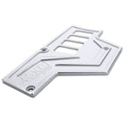 White | RZR Billet Dash Switch Panel Kit 8 Hole