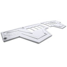 White | RZR Billet Dash Switch Panel Kit 8 Hole