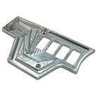 Raw Silver | RZR Billet Dash Switch Panel Kit 8 Hole