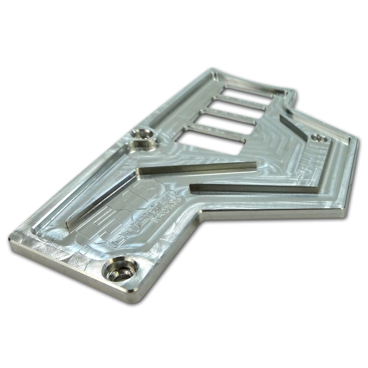 Raw Silver | RZR Billet Dash Switch Panel Kit 8 Hole
