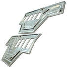 Raw Silver | RZR Billet Dash Switch Panel Kit 8 Hole