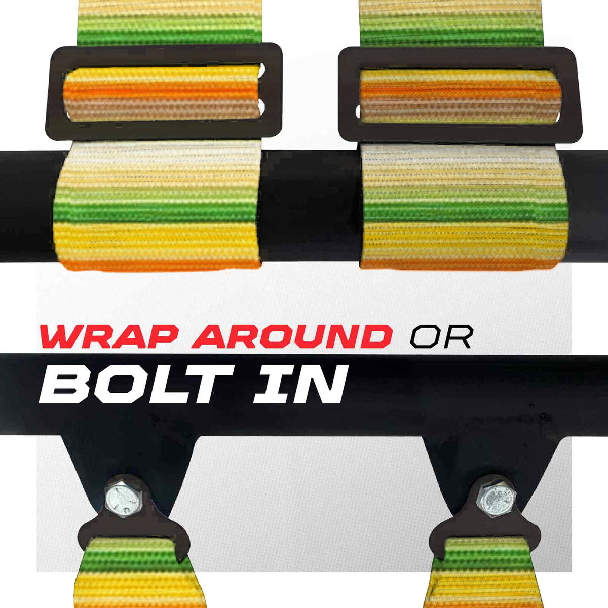 Sarape Baja Blaze | 50 Cal 4-Point UTV Harness Elite Camlock