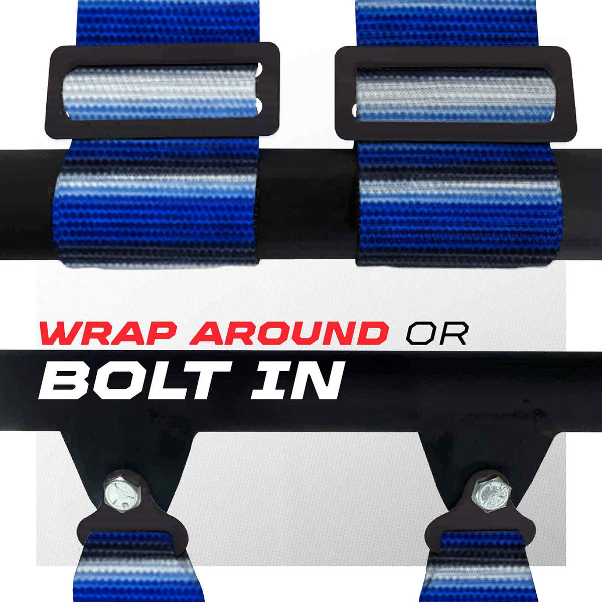 Sarape Furia Azul | 50 Cal 4-Point UTV Harness Elite Camlock