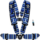 Sarape Furia Azul | 50 Cal 4-Point UTV Harness Elite Camlock with Bypass for Can-Am or Polaris UTVs