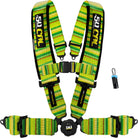 Sarape Havoc Lime | 50 Cal 4-Point UTV Harness Elite Camlock with Bypass for Can-Am or Polaris UTVs