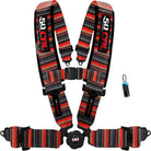 Sarape Rojo Bandito | 50 Cal 4-Point UTV Harness Elite Camlock with Bypass for Can-Am or Polaris UTVs