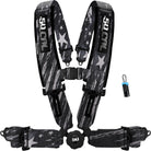 Battle Flag | 50 Cal 4-Point UTV Harness Elite Camlock with Bypass for Can-Am or Polaris UTVs