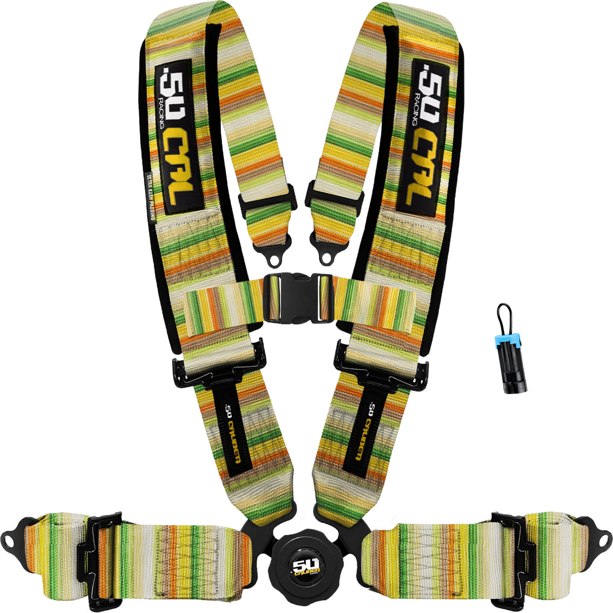Sarape Baja Blaze | 50 Cal 4-Point UTV Harness Elite Camlock with Bypass for Can-Am or Polaris UTVs