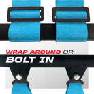 Electric Blue | 4 Point UTV Harness Pro Series Quick Lock