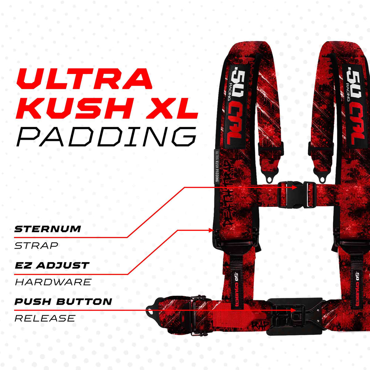 Death Trap | 4 Point UTV Harness Elite Series Race Latch