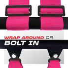 Nitro Pink | 4 Point UTV Harness Elite Series Race Latch