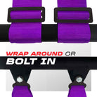 Violent Purple | 4 Point UTV Harness Elite Series Race Latch