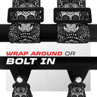 Black Sugar Skull | 4 Point UTV Harness Elite Series Race Latch