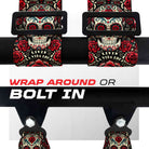 Red Sugar Skull | 4 Point UTV Harness Elite Series Race Latch