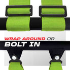 Toxic Lime | 5 Point UTV Harness Elite Series Race Latch