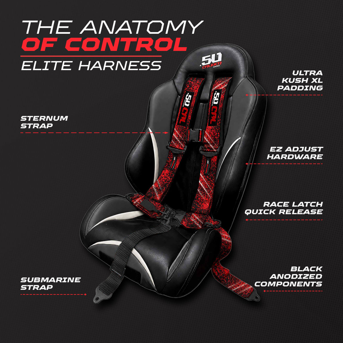 Death Trap | 5 Point UTV Harness Elite Series Race Latch