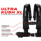 Stealth Black | 4 Point UTV Harness Elite Series Quick Lock