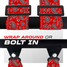 Red Bandana | 4 Point UTV Harness Elite Series Quick Lock