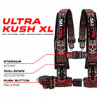 Red Sugar Skull | 4 Point UTV Harness Elite Series Quick Lock