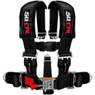 Stealth Black | Black | 5 Point UTV Harness Pro Series Race Latch