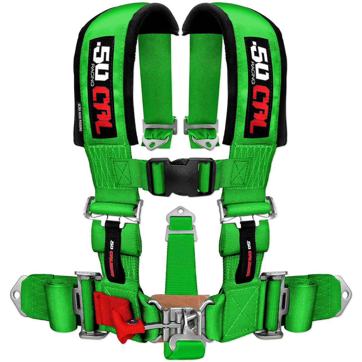 Venom Green | Green | 5 Point UTV Harness Pro Series Race Latch