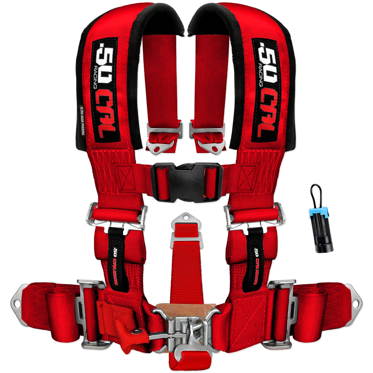 Rage Red | Red | 5 Point UTV Harness Pro Series Race Latch
