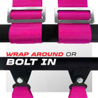 Rogue Pink | Pink | 5 Point UTV Harness Pro Series Race Latch