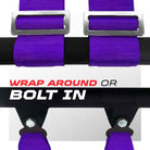 Purple | 5 Point UTV Harness Pro Series Race Latch