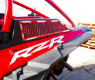 Red | Billet Air Intake Grille Bezels for RZR XP Turbo