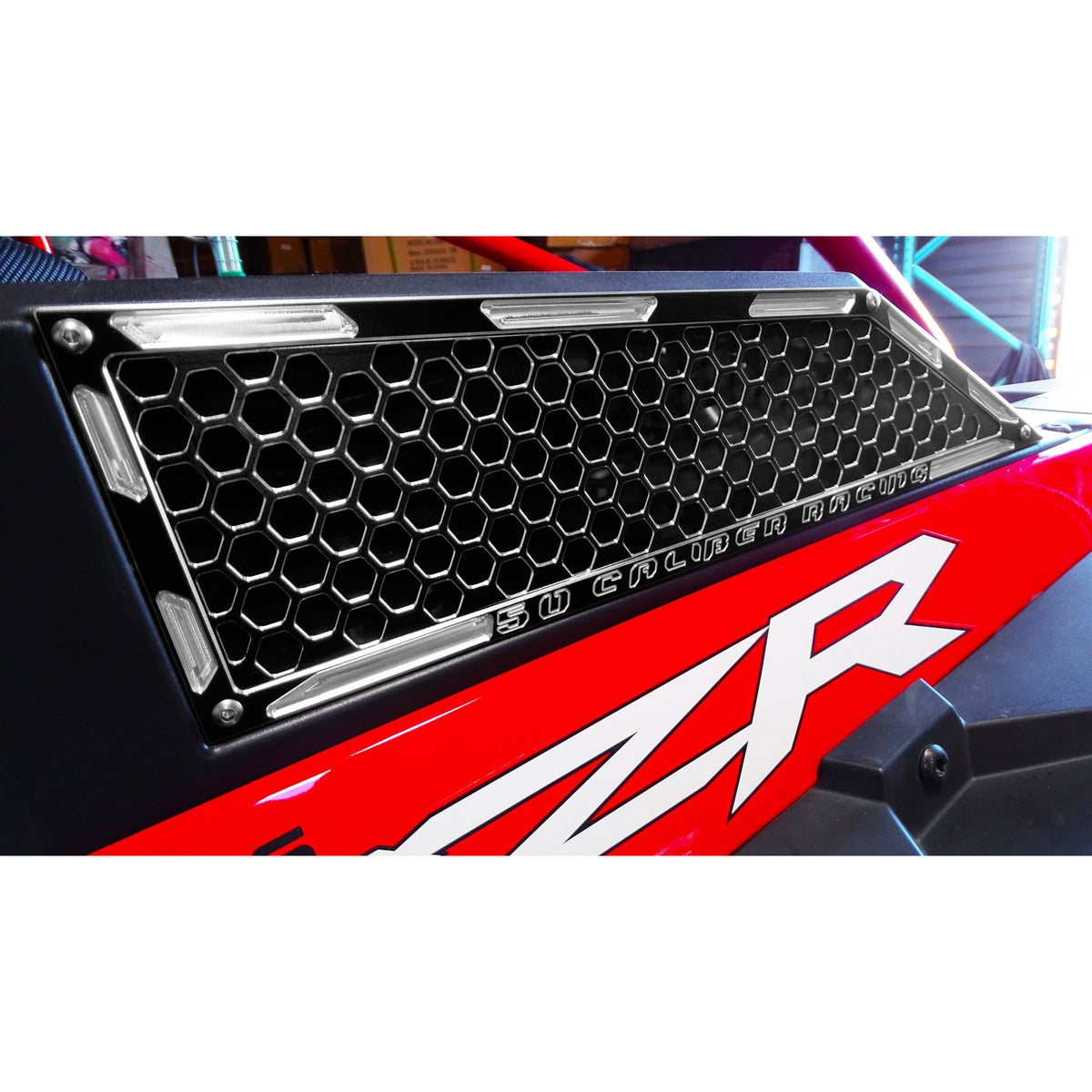 Black | Billet Air Intake Grille Bezels for RZR XP Turbo