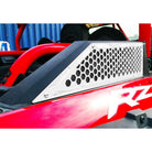 White | Billet Air Intake Grille Bezels for RZR XP Turbo