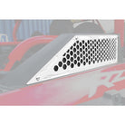 White | Billet Air Intake Grille Bezels for RZR XP Turbo