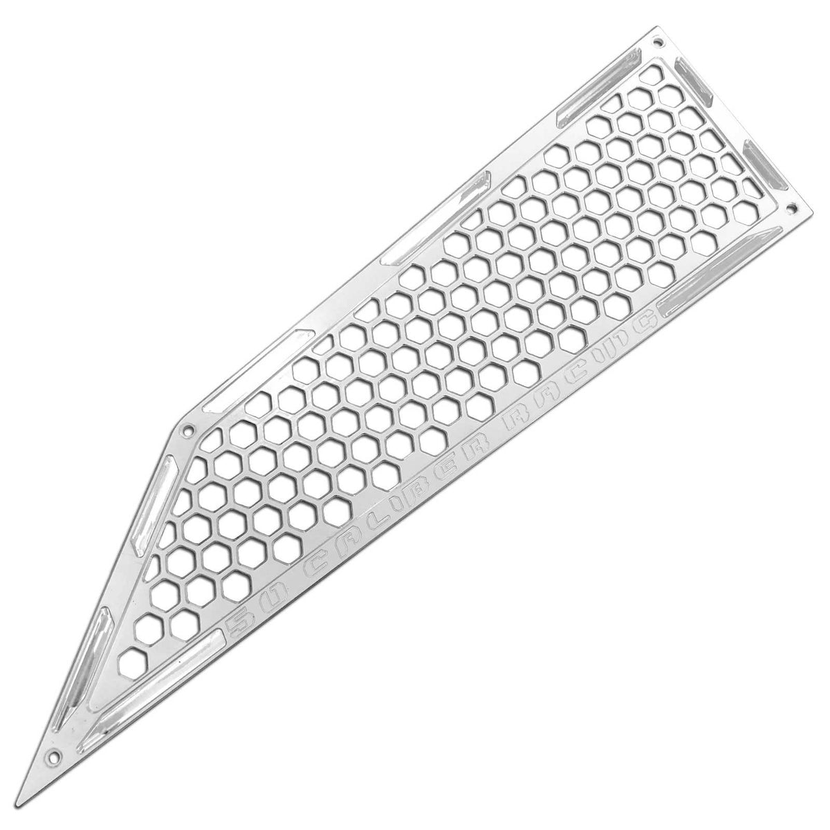 White | Billet Air Intake Grille Bezels for RZR XP Turbo