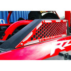 Red | Billet Air Intake Grille Bezels for RZR XP Turbo