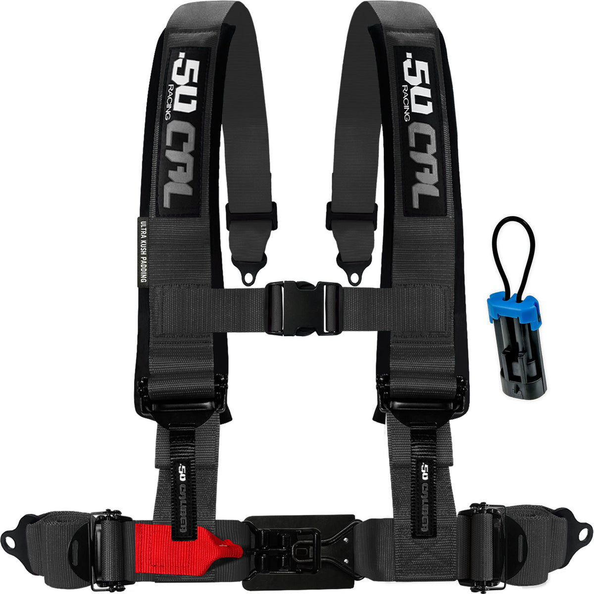 Stealth Black | 4 Point UTV Harness Elite Series Race Latch