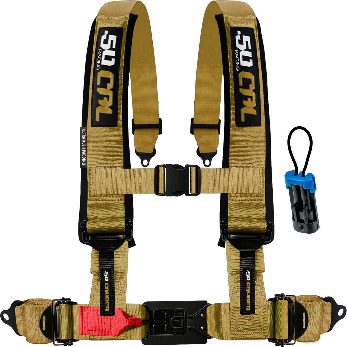 Baja Gold | 4 Point UTV Harness Elite Series Race Latch