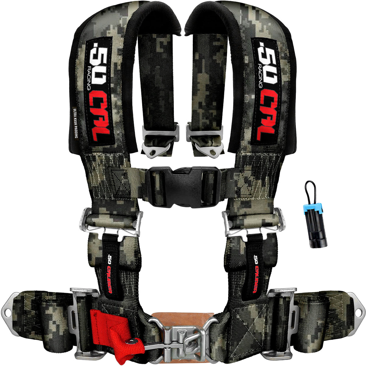 Carbon Camo | 4 Point UTV Harness Pro Series Race Latch