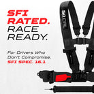 Stealth Black | SFI 16.1 5 Point Harness Race Series