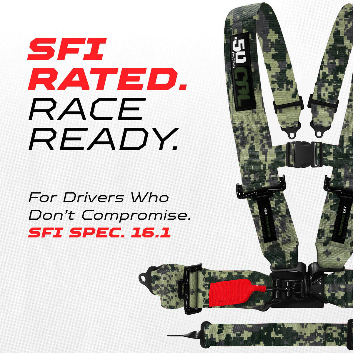 Digital Camo | SFI 16.1 5 Point Harness Race Series