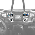White | RZR Dash Switch Panel Kit 6 Hole 1st Gen GPS